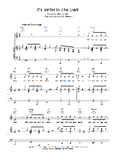 It's Better In The Dark von Sammy Cahn (Download) 