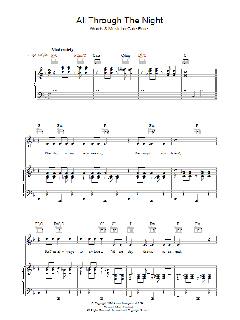 All Through The Night von Ludwig van Beethoven (Download) 