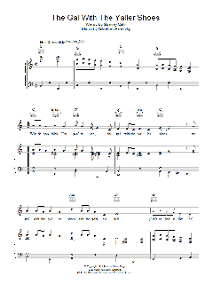 The Gal With The Yaller Shoes von Sammy Cahn (Download) 