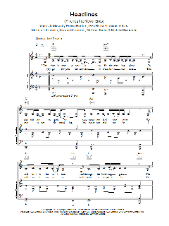 Headlines (Friendship Never Ends) von Ludwig van Beethoven (Download) 
