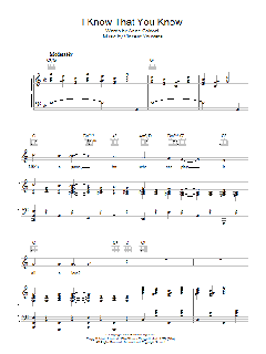 I Know That You Know von Vincent Youmans (Download) 