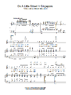 On A Little Street In Singapore von Frank Sinatra (Download) 