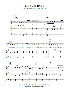 Sun Goes Down von David Jordan (Download) 