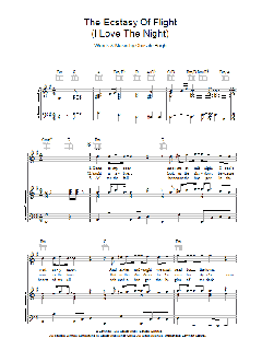 The Ecstasy Of Flight (I Love The Night) von John T. Grape (Download) 