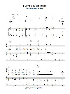 I Love You Because von Leon Payne (Download) 