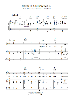 Never In A Million Years von Mack Gordon (Download) 