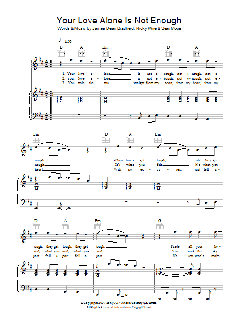 Your Love Alone Is Not Enough von Manic Street Preachers (Download) 