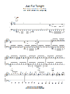 Just For Tonight von One Night Only (Download) 