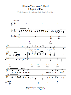 I Hope You Won't Hold It Against Me von John Williams (Download) 