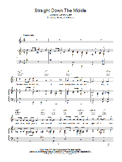 Straight Down The Middle von Sammy Cahn (Download) 