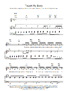 Touch My Body von Mariah Carey (Download) 