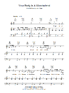 Your Body Is A Wonderland von Dario Marianelli (Download) 