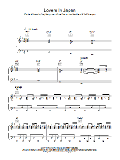 Lovers In Japan von Coldplay (Download) 