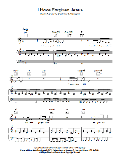 I Have Forgiven Jesus von James Newton Howard (Download) 