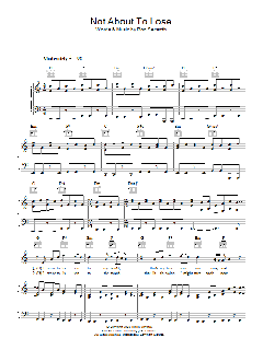 Not About To Lose von Robert Lopez (Download) 