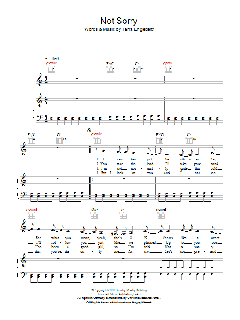 Not Sorry von Gustav Holst (Download) 