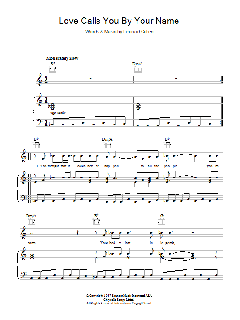 Love Calls You By Your Name von Tim Rice (Download) 