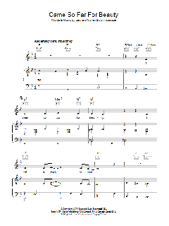 Came So Far For Beauty von Leonard Cohen (Download) 