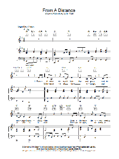 From A Distance von Julie Gold (Download) 