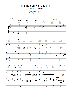 I'll Sing You A Thousand Love Songs von John Williams (Download) 