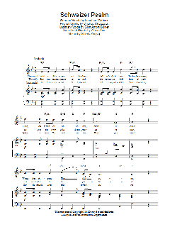 Schweizer Psalm (Swiss National Anthem) von George Gershwin (Download) 