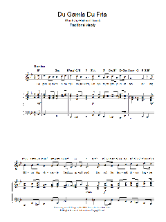 Du Gamla Du Fria (Swedish National Anthem) von Richard Dybeck (Download) 