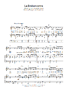 La Brabanconne (Belgian National Anthem) von Francois van Campenhout (Download) 