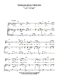 Quisqueyanos Valientes von Cole Porter (Download) 