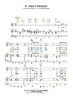 If I Had A Hammer von Pete Seeger (Download) 