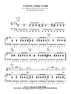 Chinese Sleep Chant von Coldplay (Download) 