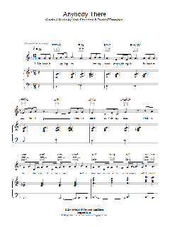 Anybody There von The Script (Download) 