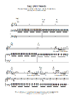 Say (All I Need) von Andrew Wyatt (Download) 