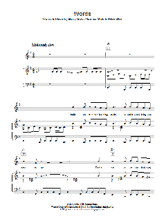 Words von Bee Gees (Download) 