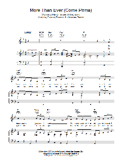 More Than Ever (Come Prima) von RedOne (Download) 