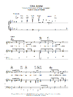 One Alone von Sigmund Romberg (Download) 