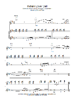 Indian Love Call von Oscar Hammerstein II (Download) 