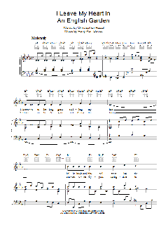 I Leave My Heart In An English Garden von Harry Parr-Davies (Download) 