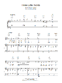 Three Little Words von Harry Ruby (Download) 