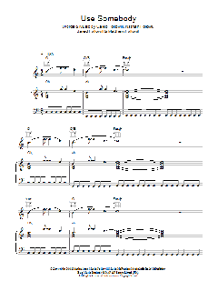 Use Somebody von Kings Of Leon (Download) 
