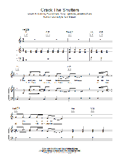 Crack The Shutters von Snow Patrol (Download) 