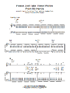 Please Just Take These Photos From My Hands von Snow Patrol (Download) 