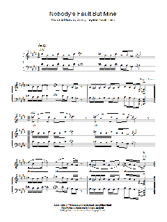 Nobody's Fault But Mine von Led Zeppelin (Download) 