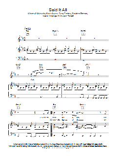 Said It All von Take That (Download) 