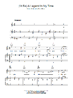 (I'd Be) A Legend In My Time von Sammy Davis Jr. (Download) 