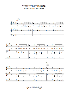 White Winter Hymnal von Fleet Foxes (Download) 