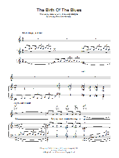 The Birth Of The Blues von Bing Crosby (Download) 