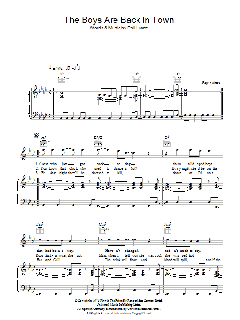 The Boys Are Back In Town von Thin Lizzy (Download) 