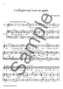 2 English Folksongs von Herbert Howells 