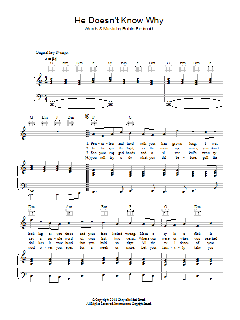 He Doesn't Know Why von Fleet Foxes (Download) 