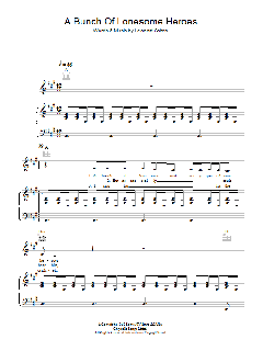 A Bunch Of Lonesome Heroes von Jule Styne (Download) 